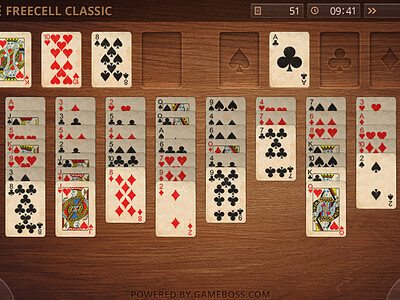 🕹️ Play Classic Freecell Solitaire Card Video Game Online for Free in Full  Screen