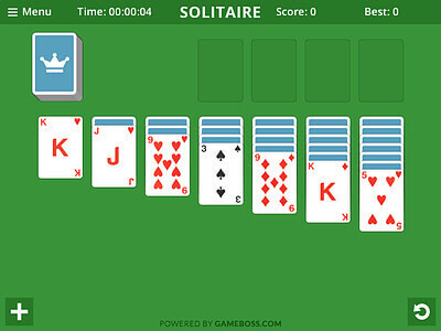 Play Klondike Solitaire by GameBoss, online solitaire klondike 