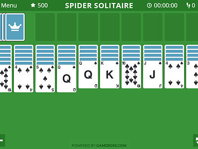 Spider Solitaire  Play Spider Solitaire on