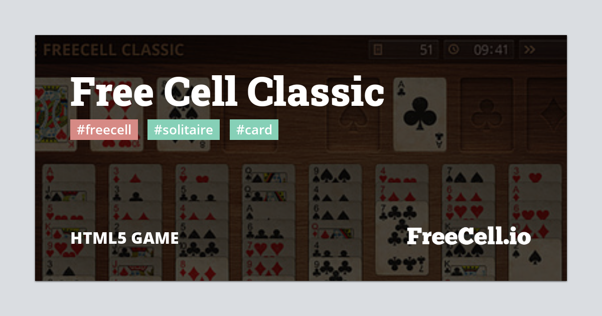 Freecell Classic em Jogos na Internet