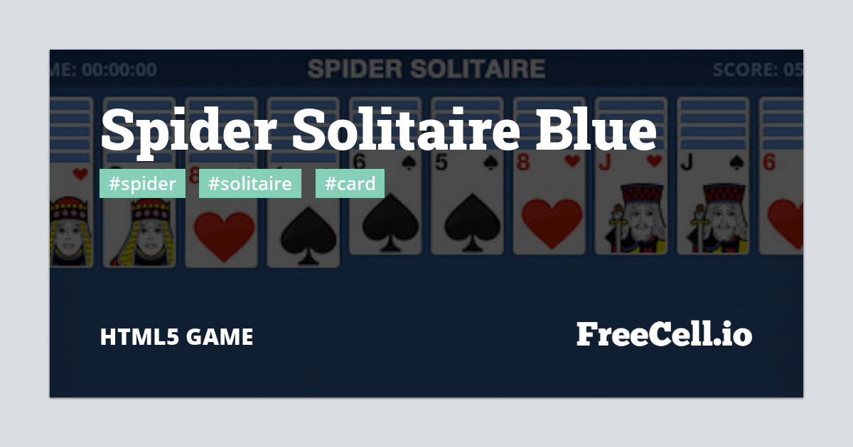 Blue Spider Solitaire