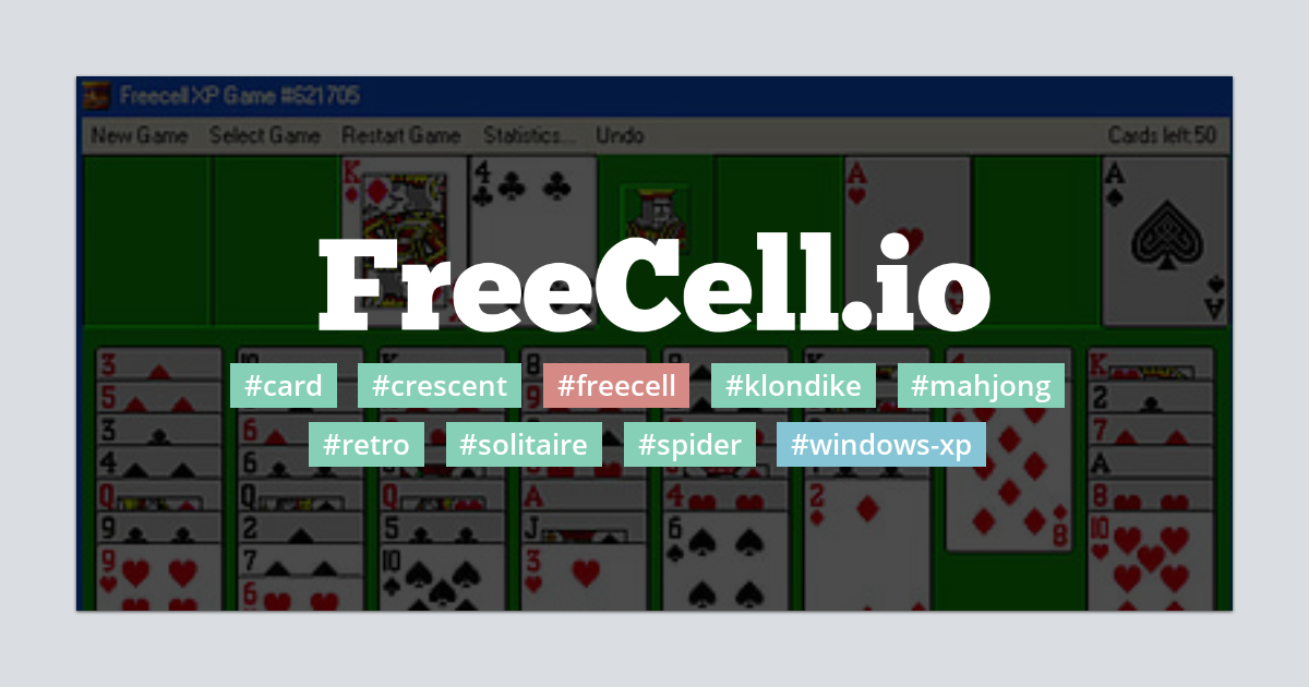FreeCell Solitaire by Loop Games - Solitaire Games Online